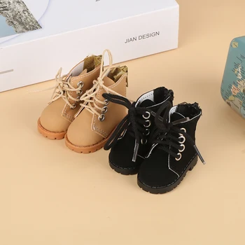 1/6 Babák Cipők Martin Boots 5cm Megfelelő BJD baba cipőkhöz Divat DIY Mini cipő baba kiegészítők EXO baba játékhoz 55 * 25MM