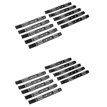 10 pár merevlemez-sínek Alváz ketrec tartozékok meghajtórekesz-csúszka műanyag sínek 3,5–5,25 merevlemez-tálcához Caddy