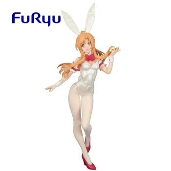 100% eredeti FURYU kard művészet online Yuuki Asuna Playboy nyuszi 30CM anime karakter mobil játékgyűjtemény modell ajándék