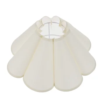 1Pc dekoratív szirom lámpabúra asztali lámpaernyő szövet fali fényvédő