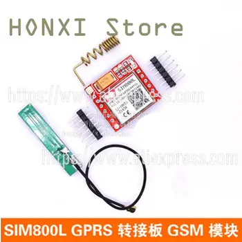 1PCS SIM800L GSM modul GPRS átviteli kártya microSIM kártya kicsi Magkártya