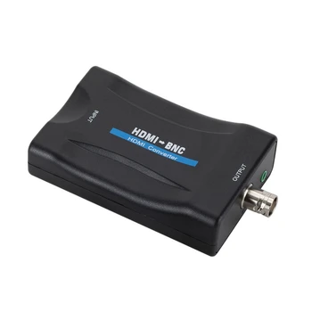 2X - BNC Video Audio Converter adapter kompatibilis PAL / NTSC USB tápkábellel
