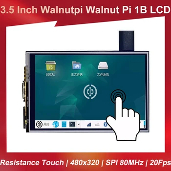 3,5 hüvelykes Walnutpi Walnut Pi 1B LCD nagy sebességű ellenállású érintőképernyős kijelző Linux fejlesztőkártya Raspberry Pi-hez 