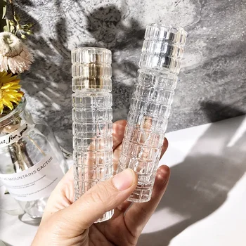 30ml üveg hordozható újratölthető parfümös üveg kozmetikai tartály üres spray porlasztó utazás kis minta alpalack