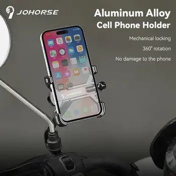360 fokban forgatható kerékpáros telefontartó 2,3-3,7 hüvelyk széles okostelefonokhoz MTB kerékpárral lovagolva motorkerékpár állvány konzol