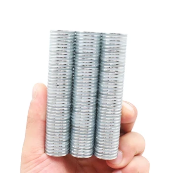 5/10/20/50/100db 20x1 mm erős, erős mágnesek 20x1mm N38 kerek kereső mágnes 20mm x 1mm állandó neodímium mágneslemez 20*1