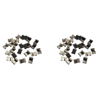 50Pcs rozsdamentes acél Z-Lap típusú üvegházi üvegező kapcsok Kerti kellékek klipek