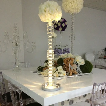 5egység/tétel 8inch újratölthető led váza Középpontok távirányítóval Esküvői meghívók Esküvői dekoráció Casamento