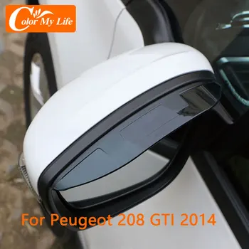 ABS autóvédő Peugeot 208 GTI 2014 visszapillantó tükör védelem Eső napellenző burkolat burkolat kiegészítők színes életem