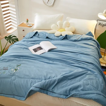 AliLeader hangulatos takaró légkondicionáló paplan nyári taszító szúnyogok hűtése takaró takaró egy-/két-/babaágy lakberendezés
