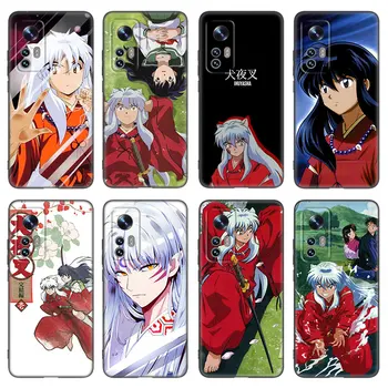 Anime Inuyasha telefontok Xiaomi Mi 10T 11i 11T Note 10 11 Lite NE F1 POCO F3 M3 X3 GT NFC M4 X4 Pro 5G puha TPU fekete tok