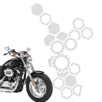 Autó matricák Kiegészítők Gyönyörű méhsejt mintázat Személyiség Autótakaró karcolások Motorkerékpár külső alkatrészek Tartozékok