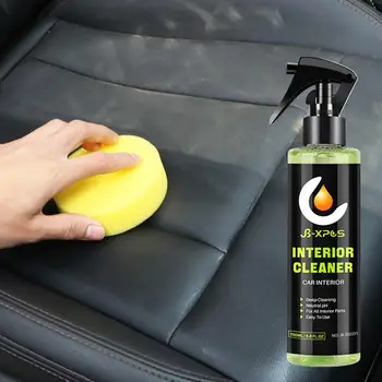 Autó műanyag restaurátor bevonó szer Autó műanyag gumiBőr vinil javítás Tiszta frissítés helyreállítás Vízmentes autómosó spray