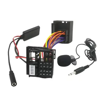 AUX kábel Bluetooth adapter 5.0 AUX bemeneti mikrofon adapter mikrofonnal Zenevevő W169 W209 W245 W164 W251