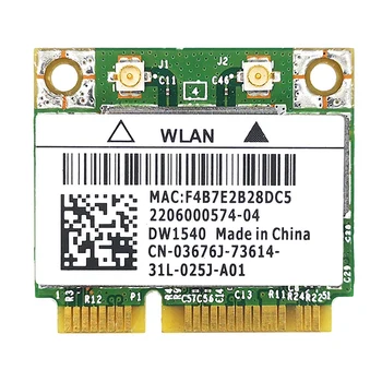 Broadcom BCM943228 DW1540 2.4G/5G kétfrekvenciás MINI PCIE 300Mbps 802.11A/B/G/N beépített vezeték nélküli hálózati kártya