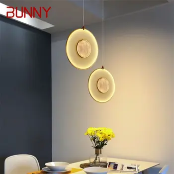 BUNNY Nordic függőlámpa Modern kerek LED kreatív design dekoráció nappalihoz Étkező hálószoba fény