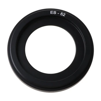 Camera Hood Shade Compatrible for EF 40mm f/2.8 for STM Lens helyettesíti az ES-52 napellenzőt Reverse Fixing -Black