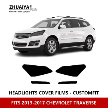 CHEVROLET TRAVERSE 2013-2017 autóhoz Külső fényszóró Karcmentes PPF elővágás Védőfólia Filmmatricák javítása Tartozékok
