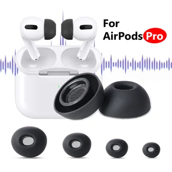  csere fülbetétek Apple Airpods Pro 1/2 puha szilikon fülhallgatóhoz vezeték nélküli fejhallgató fülbetétek Airpods Pro védőburkolathoz
