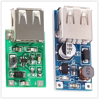 DC-DC Boost modul (0,9V ~ 5V) - 5V 600MA USB Boost Board a mobil teljesítménynöveléshez