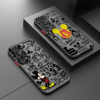 Disney Mickey egér Xiaomi Mi 13 12T 11i 11X 10S 10S 10 Pro Lite matt áttetsző telefontokhoz