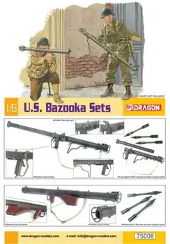 Dragon 75008 U.S. Bazooka készletek 1/6 méretarányú modellkészlet