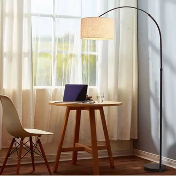 Egyszerű modern tolllámpa LED állólámpák Nappali kanapé oldalsó állólámpa Tanulmány hálószoba éjjeli lámpák Otthoni dekoráció
