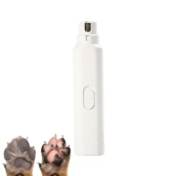  elektromos kutya körömvágó USB töltő akkumulátorral működő kisállat mancsok elektromos körömcsiszoló macska kutya