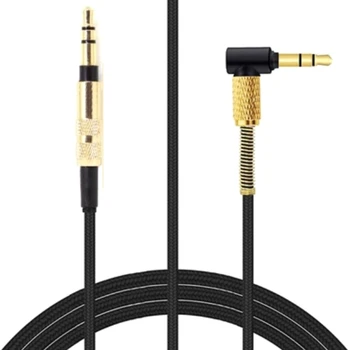 ESTD univerzális 3,5–3,5 mm-es fejhallgató-kábel II 2-hez 3 fülhallgató vezeték Megbízható és tartós nylon anyaghuzalok
