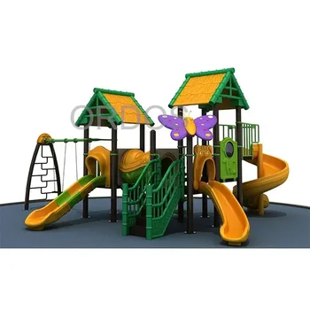Gyermek műanyag játszótér Kültéri gyerekcsúszda Kültéri játszótér gyártó