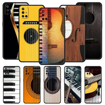 Hangszeres gitárzongora OnePlus 10 Pro 9 8T 8 Nord N10 7 7T 9R telefontok 1+ Nord 2T CE 2 N100 N200 Z 5G borítóhoz