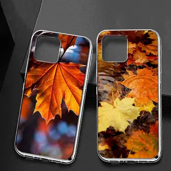 Hello őszi juharlevelek telefontok iPhone 11 pro max 12 pro XS MAX Mini 8 7 6 6S Plus X SE 2020 XR telefontokhoz