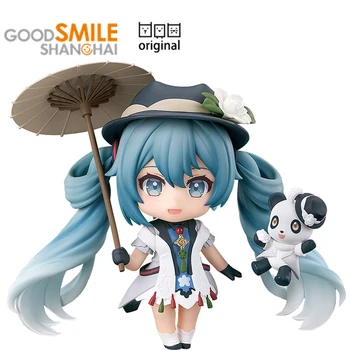 IN Stock Eredeti Good Smile Company Hatsune Miku Takene Nendoroid 2039 Miku veled 2021 Ver. Akciófigura Anime modell játékok