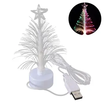 Izzó szopószálas LED karácsonyfa lámpák, USB tápellátás, 5 INCH Mini, ünnepi dekoráció