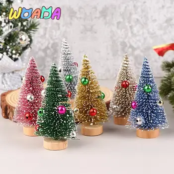 Karácsonyfa Cédrusfa Hópehely Fenyőtűfa Babaház Fesztivál Asztali miniatűr hódekoráció