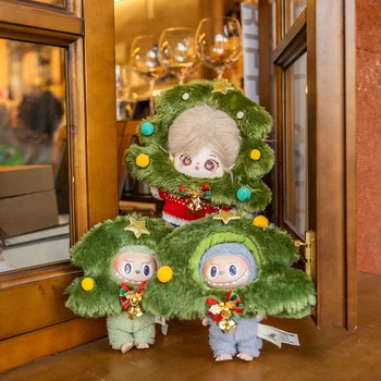 Kawaii karácsonyfa csillag Apple baba ruhák 10/15/20cm plüss baba Aranyos DIY baba ruhák kiegészítők lányoknak Gyerekek jelen