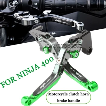 Kawasaki ninja 400 Ninja 400 motorkerékpár tartozékokhoz CNC állítható kihúzható összecsukható fék tengelykapcsoló karok