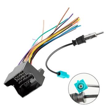 Kiváló minőségű autórádiós kábelköteg antenna adapter a BMW Mini Easy Plug and Play telepítéséhez Nincs huzalvágás
