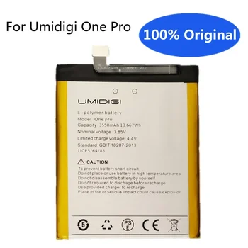  Kiváló minőségű UMI eredeti akkumulátor 3550mAh Umidigi One Pro OnePro mobiltelefon akkumulátorokhoz Bateria raktáron