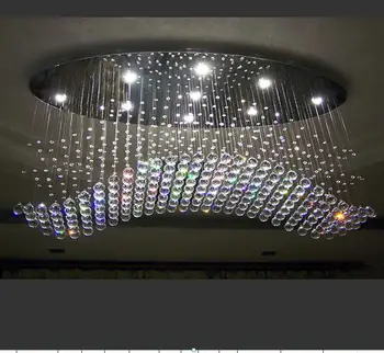 Kristály led nappali mennyezeti lámpa kreatív éttermi világítás divat romantikus hálószoba lámpa