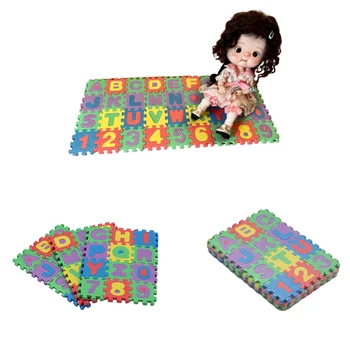 Mini EVA padlószőnyeg Barbiees&BJD babajátékok kiegészítők Miniatűr tárgyak 1:12-hez Baba ház hálószoba díszek