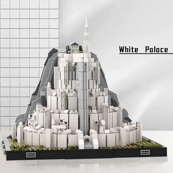 MOC A White City Architecture Collection építőeleme A Fehér Ház, egy mérföldkőnek számító épület az Egyesült Államokban Brick Toy