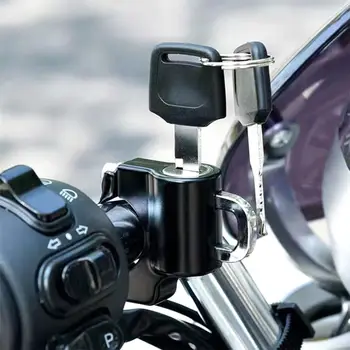 Motorkerékpár sisakzár lopás elleni védelem Univerzális, 2 billentyűvel Karcsú, strapabíró 22 db 28 mm-es lopásgátló robogókhoz Motorkerékpár alkatrészek