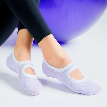 Nők 2023 Nem 7 zokni jóga szín szilikon nagy méretű csúszás pilates zokni lélegző fitnesz balett tánc pamut sport zokni csúszás