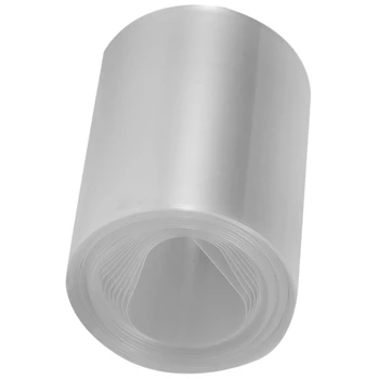 PVC hőre zsugorodó cső 70 mm 4 x 18650 zsugorfóliához 5M tiszta