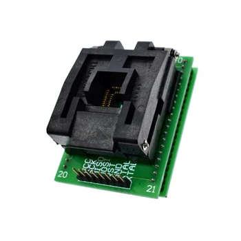TQFP44 - DIP40 Burning Socket Chip programozó TQFP44 adapter foglalat Dip40 Qfp44 ATMEGA16
