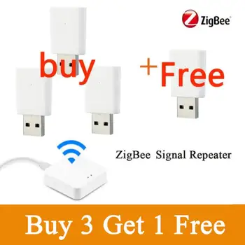 Tuya ZigBee jelismétlő Zigbee USB hosszabbító Zigbee érzékelőkhöz Bővítés 20-30M kompatibilis ZigBee Gateway intelligens otthon automatizálás