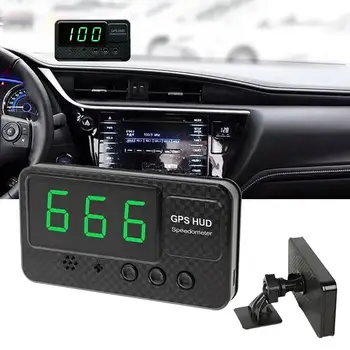 Univerzális autó digitális head-up kijelző GPS sebességtúllépés riasztás sebességmérő kilométer-számláló