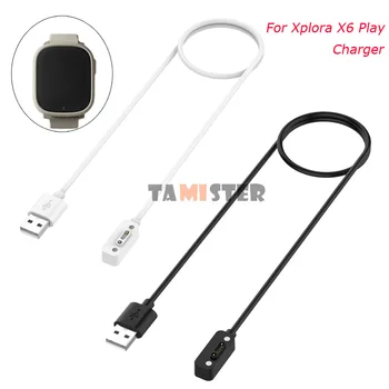 USB töltőkábel Xplora X6 játékhoz Play Kids intelligens óra töltő Hálózati dokkoló adapter állványkábel Xplora X6 Play tartozékokhoz