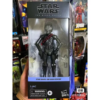 Valódi Star Wars akciófigura Fekete doboz 1JAC fejvadász Obi-Wan 6 hüvelykes új, nyomtatáson kívüli modell díszjátékok